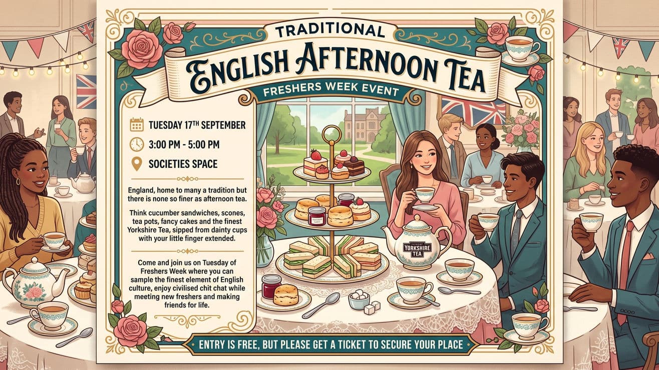 Traditional English Afternoon Tea Party